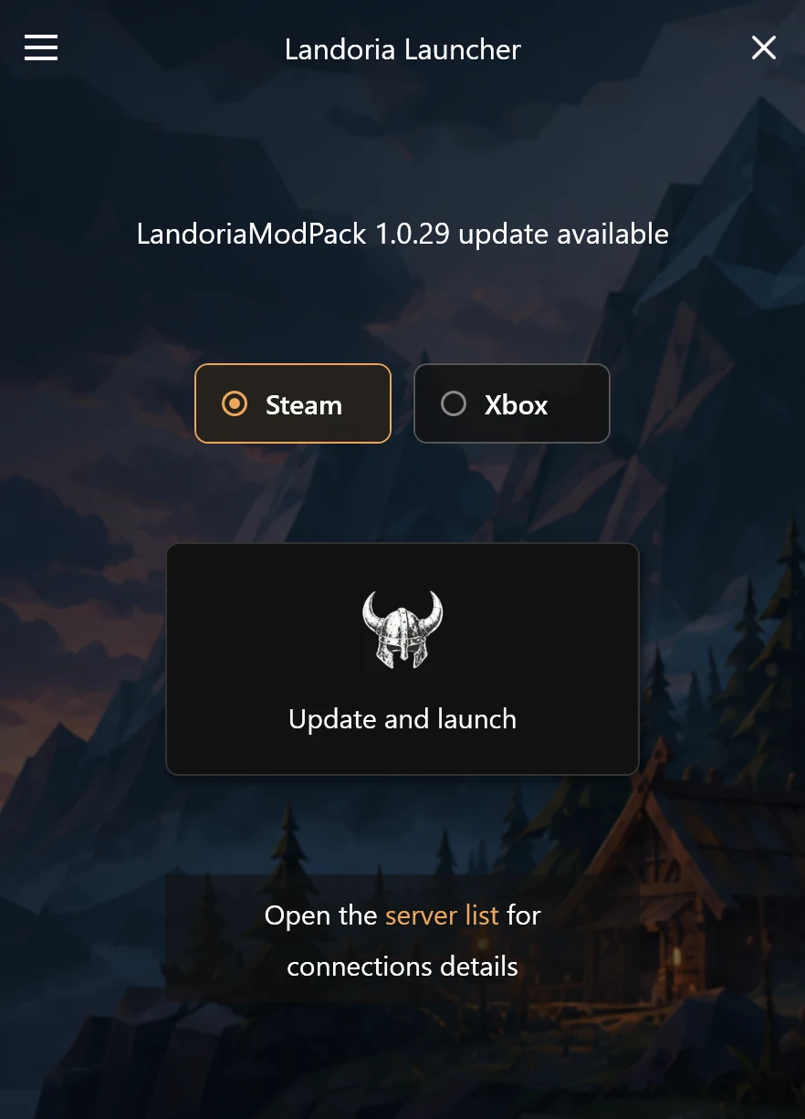Landoria Launcher